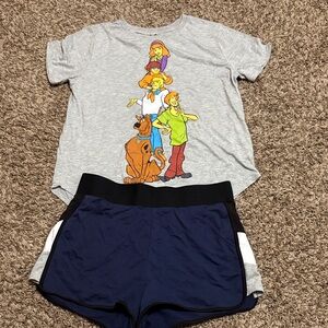 Scooby Doo Women’s PJ Sleep / Lounge Set Sz XL, New